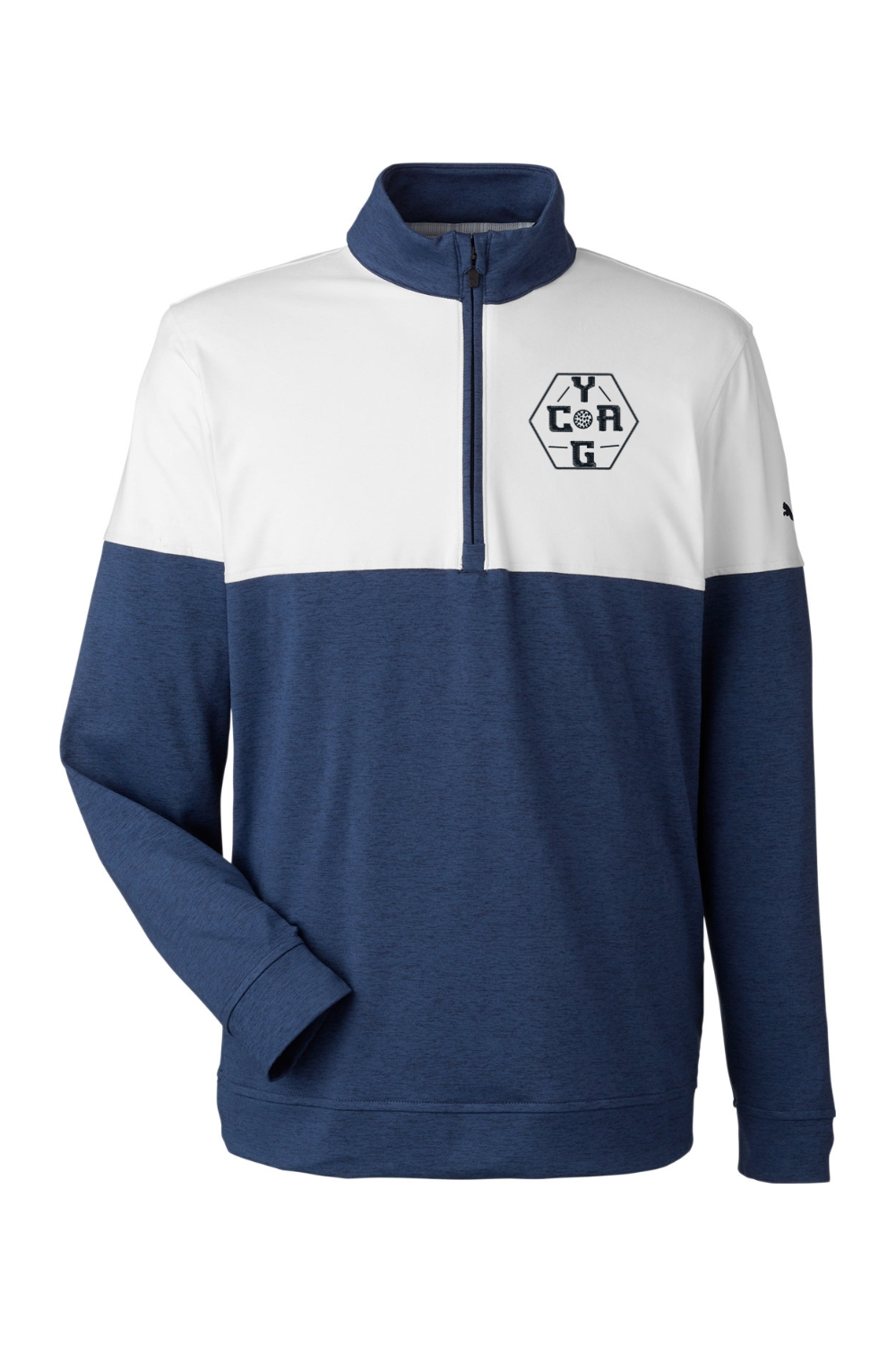 Puma Golf Men's Cloudspun Warm Up Quarter-Zip